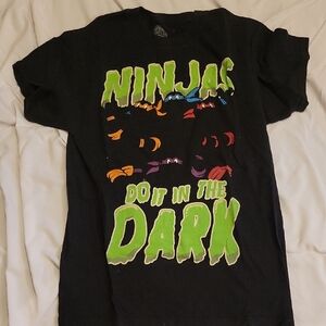 Teenage Mutant Ninja Turtles Glow In The Dark T Shirt